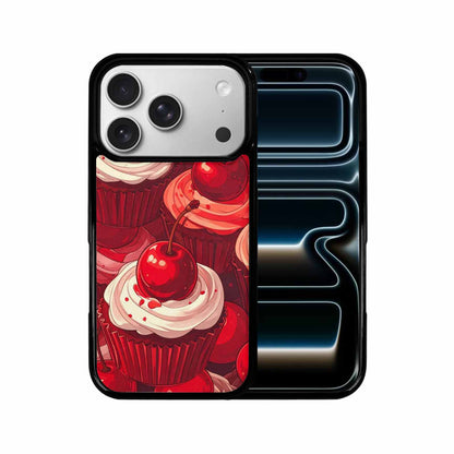 iPhone 17 Pro Case — Retro Cherry Cupcake Retro Vintage, Custom Made Phone Cover