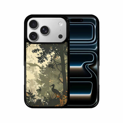 iPhone 17 Pro Case — Hunting Camouflage Pattern With Deer Camo, Custom Print Case Cover