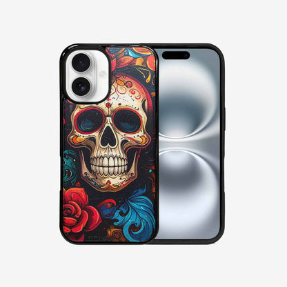 iPhone 16 Case — Graffiti Skull, Custom Art Phone Cover