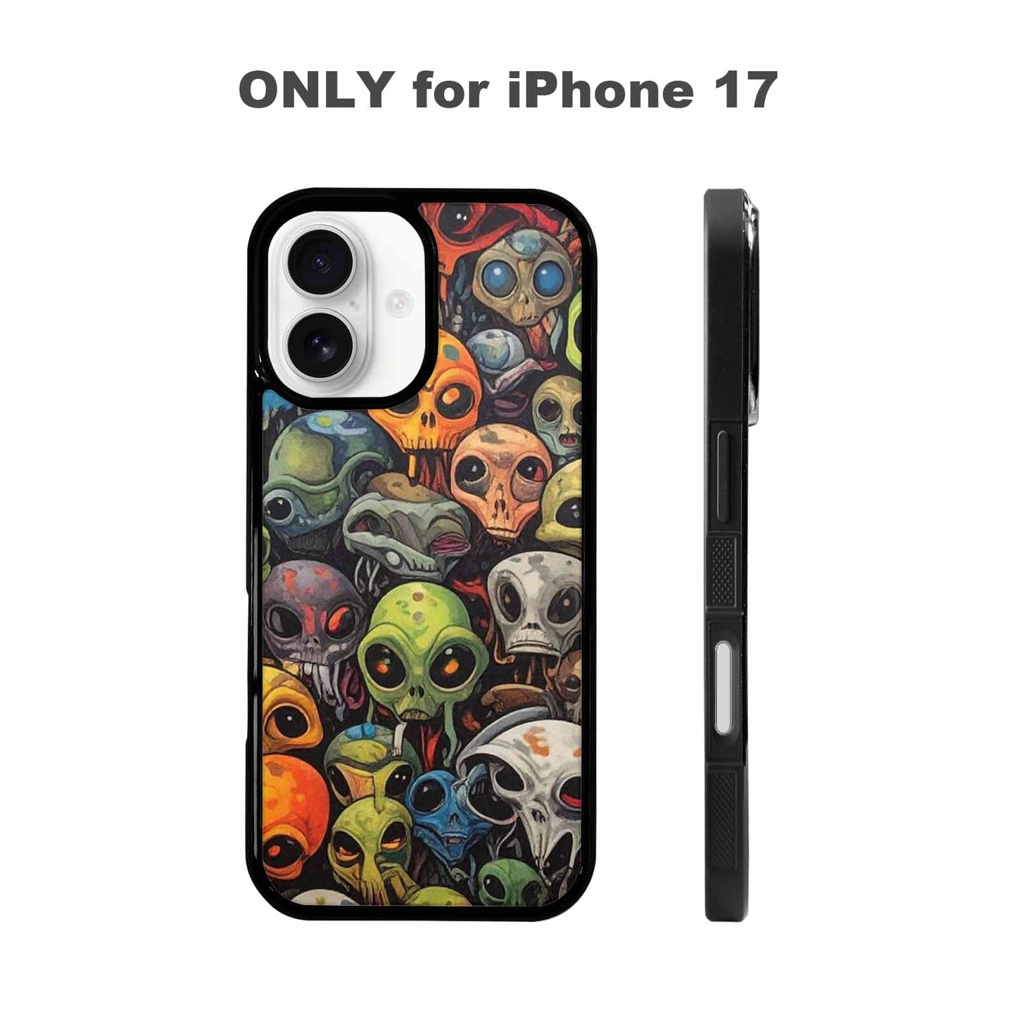 iPhone 17 Case — Aliens Camo Aliens Alien Scifi, Original Design Phone Case