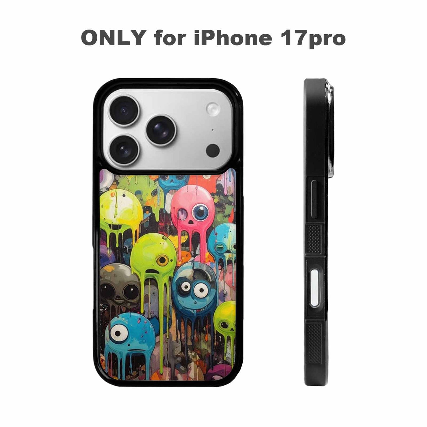 iPhone 17 Pro Case — Aliens Camomelting Aliens Patt Fgd Alien, Unique Phone Case Design