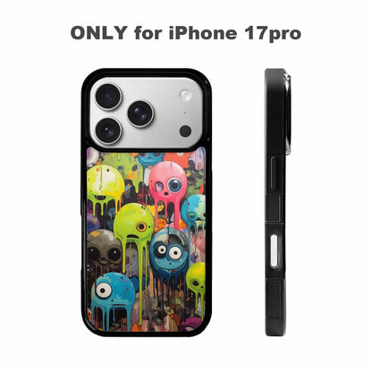 iPhone 17 Pro Case — Aliens Camomelting Aliens Patt Fgd Alien, Unique Phone Case Design