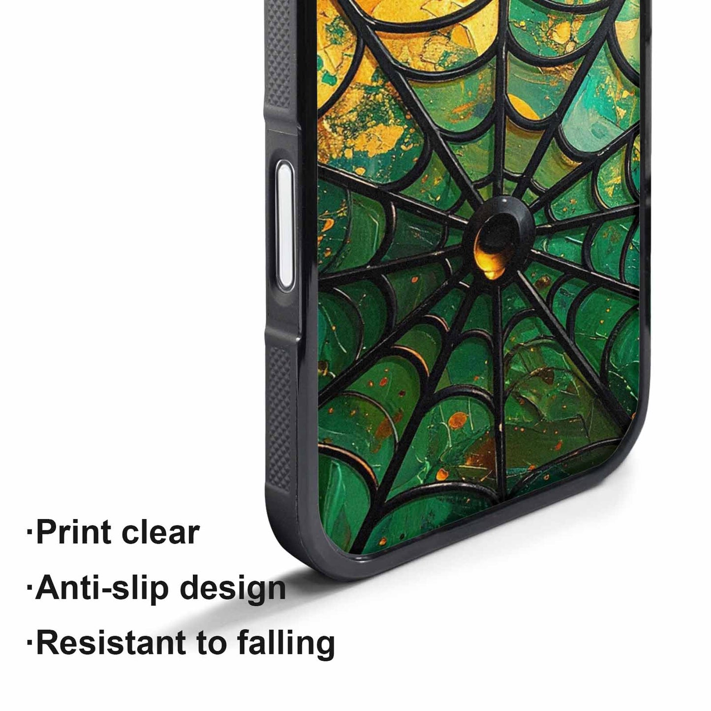 iPhone 17 Pro Max Case — Metallic St Patricks Original Art, Custom Made Phone Cover