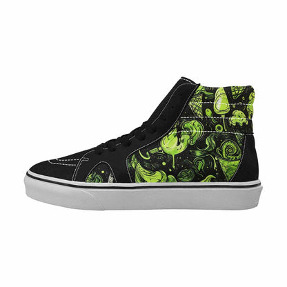 MEN'S Ice Cream Motif High Top Canvas Grunge Shoes
