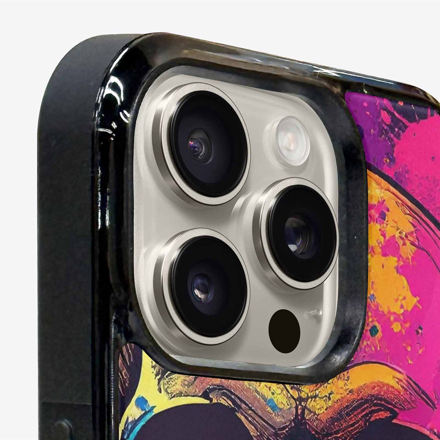 iPhone 16 Pro Case — Skulls Splatter Comic, Original Design Phone Case