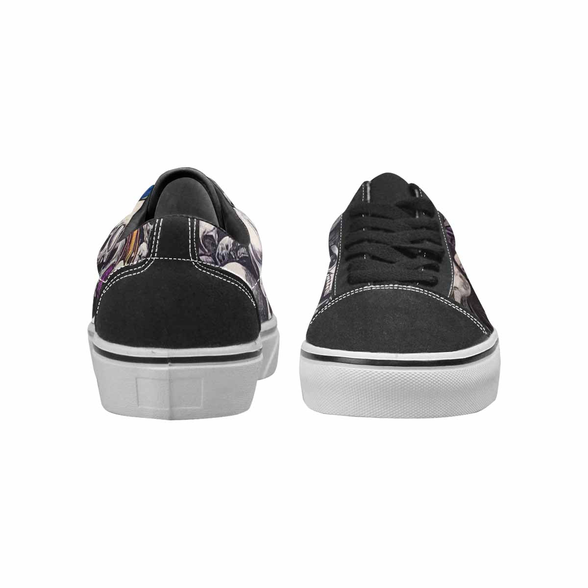 WOMEN'S Rainbow From Skull S Lace-Up Canvas Dreamlike Shoes