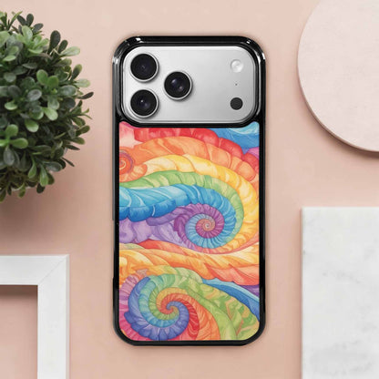 iPhone 17 Pro Max Case — Tie Dye Swirls Tie Dye Tie, Customized Protective Case