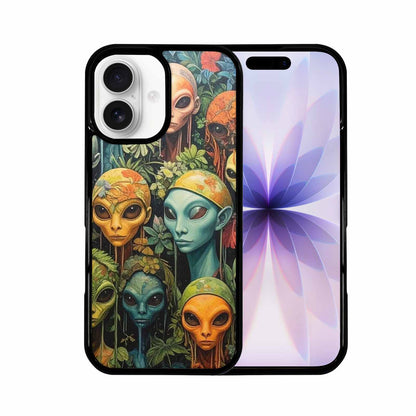 iPhone 17 Case — Aliens Pattern Hundreds Of Alien Scifi, Custom Phone Case