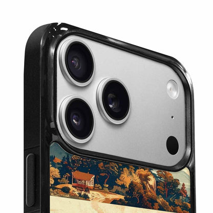iPhone 17 Pro Case — Vintage Travel Artwork Pattern Retro Vintage, Custom Designed Case Cover