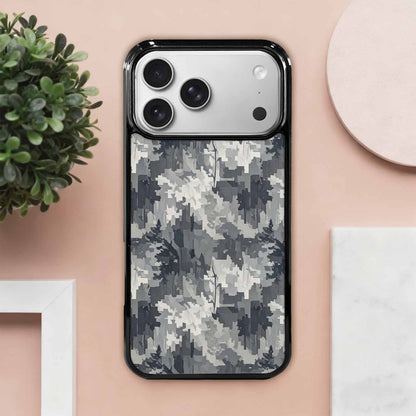 iPhone 17 Pro Max Case — Small Military Camouflage Blotch Camo, Custom Art Phone Cover