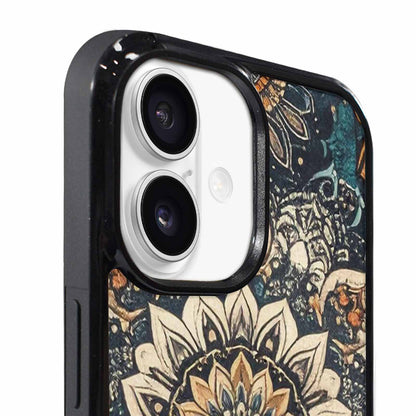 iPhone 17 Case — Small Mandala Pattern, Randomly Floral, Customized Protective Case