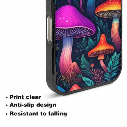 iPhone 16 Pro Max Case — Psychedelic Mushroom Custom Personalized Phone Cover, Custom Phone Case