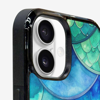 iPhone 16 Plus Case — Mermaid Scale, Custom Phone Case