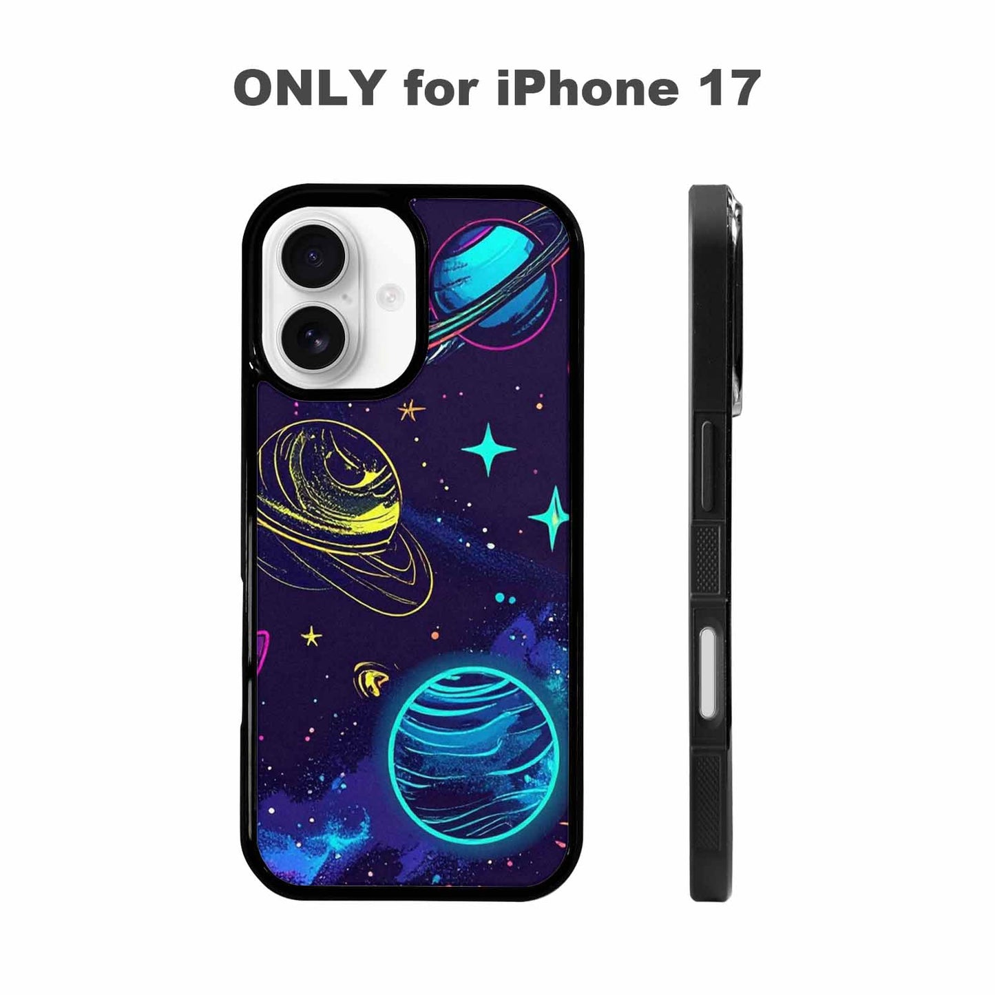 iPhone 17 Case — Space Galaxy Astronaut Pattern, Galaxy Space, Customized Protective Case