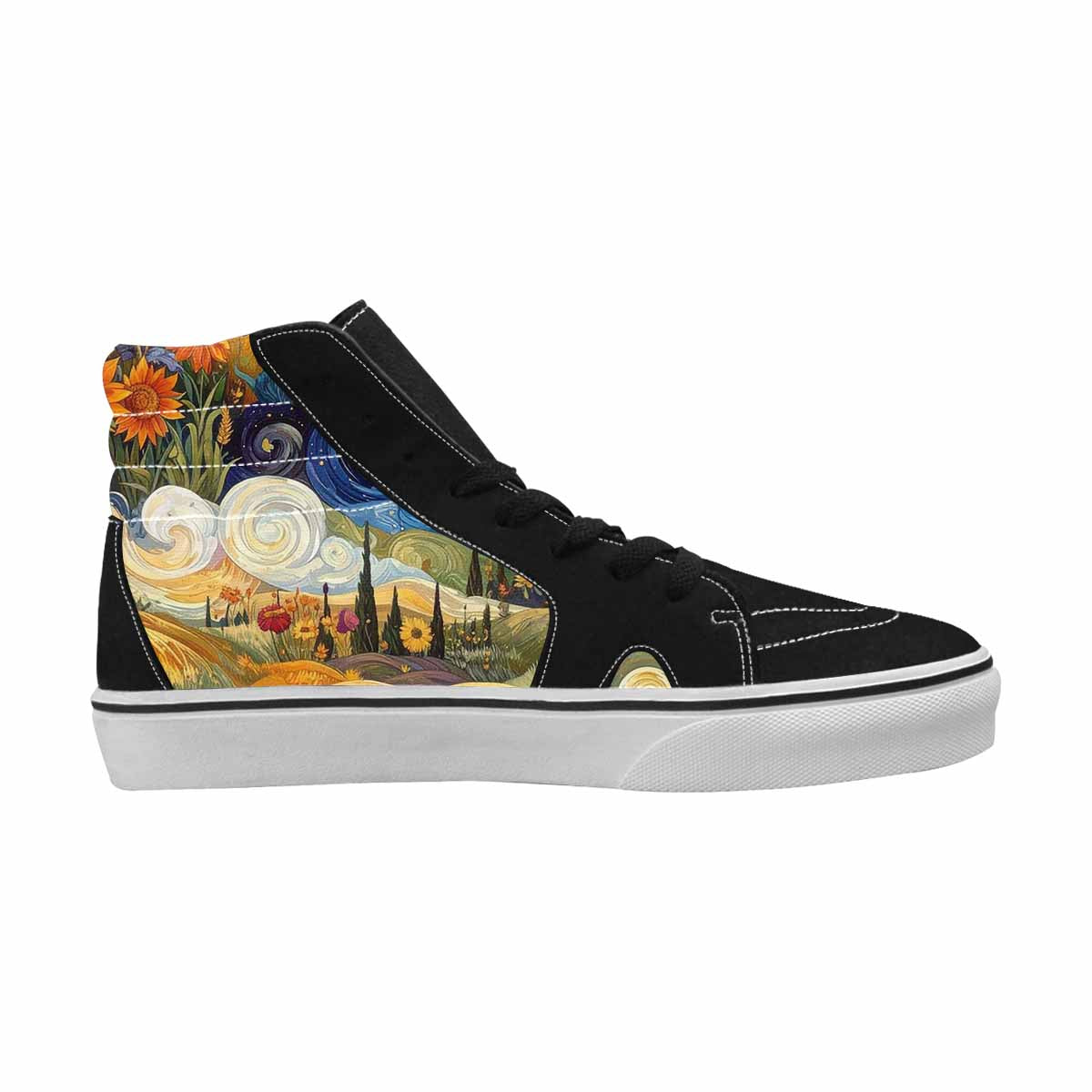 WOMEN'S Blend All Versions High Top Canvas Grunge Sneakers