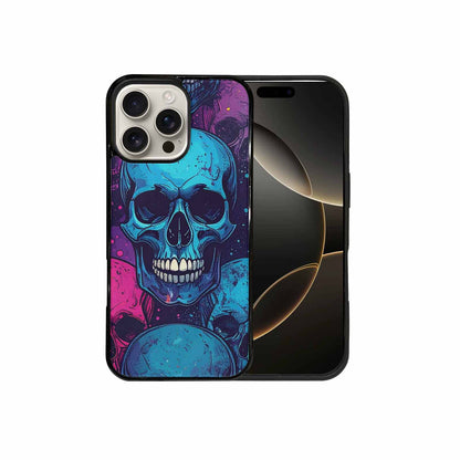 iPhone 16 Pro Max Case — Skulls Splatter Comic Custom, Personalized Phone Case