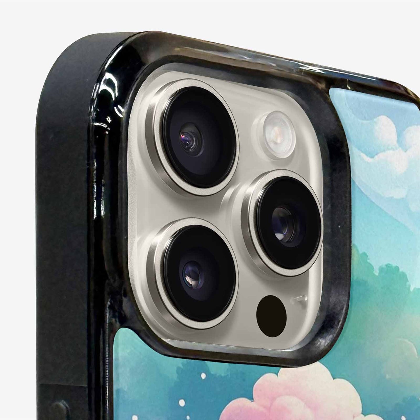 iPhone 16 Pro Max Case — Surrealist Dreamscape Illustration Pattern, Original Design Phone Case