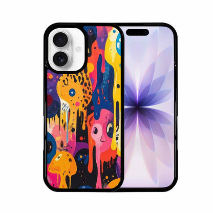 iPhone 17 Case — Melting Aliens Pattern Alien Scifi, Personalized Phone Case
