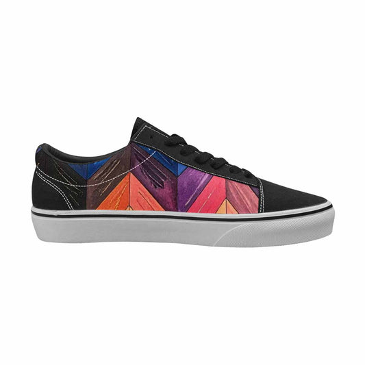 WOMEN'S Progress Pride Flag Canvas Lace-Up Y2K Custom Sneakers