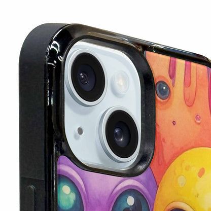 iPhone 15 Plus Case — Aliens Tie Dyemelting Aliens P, Custom Designed Case Cover
