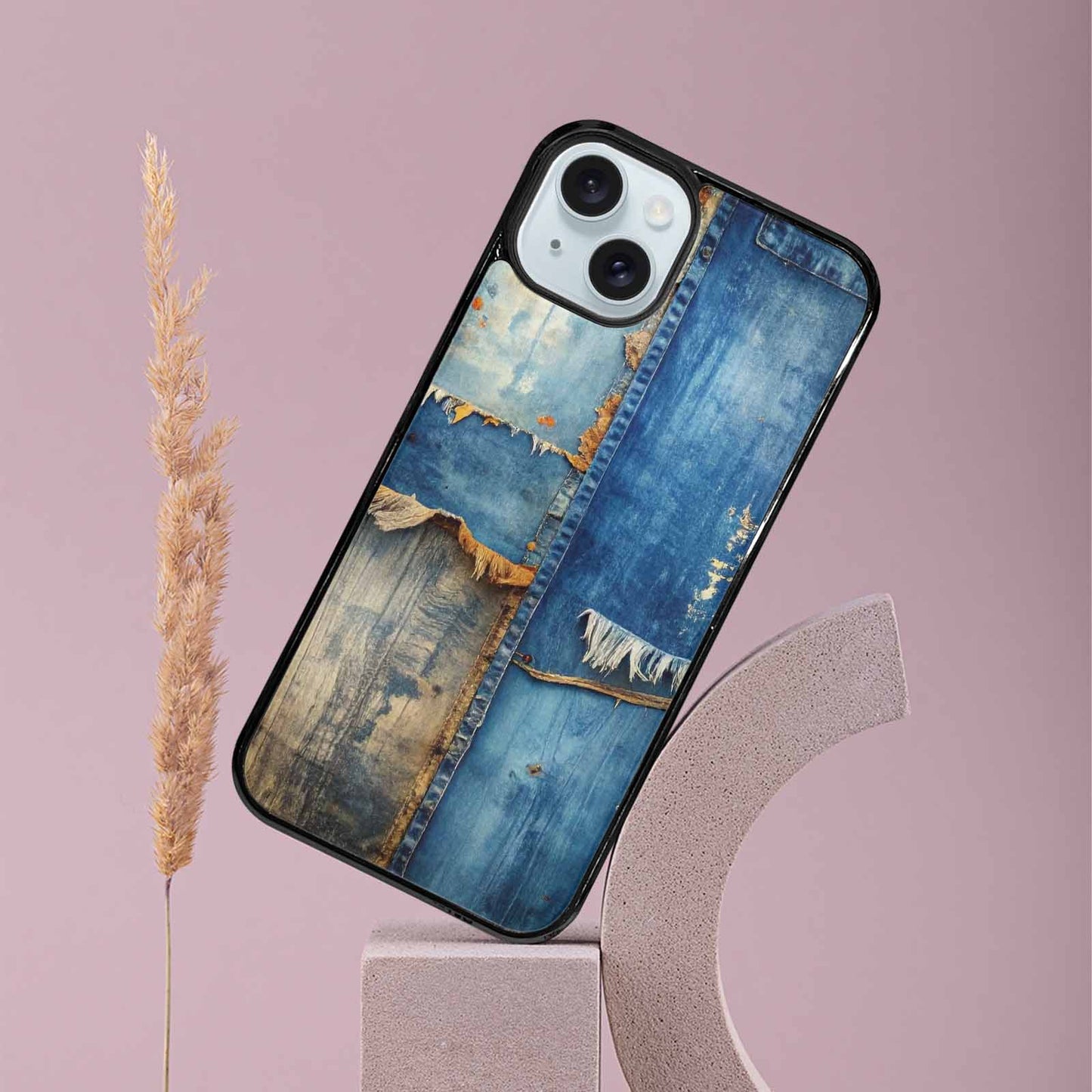iPhone 15 Plus Case — Curve The Ripping Demin Tectures For, Custom Printed Phone Case