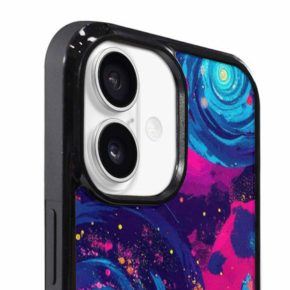 iPhone 17 Case — Leopard Print Galaxy Seamless Animal Print, Custom Phone Case