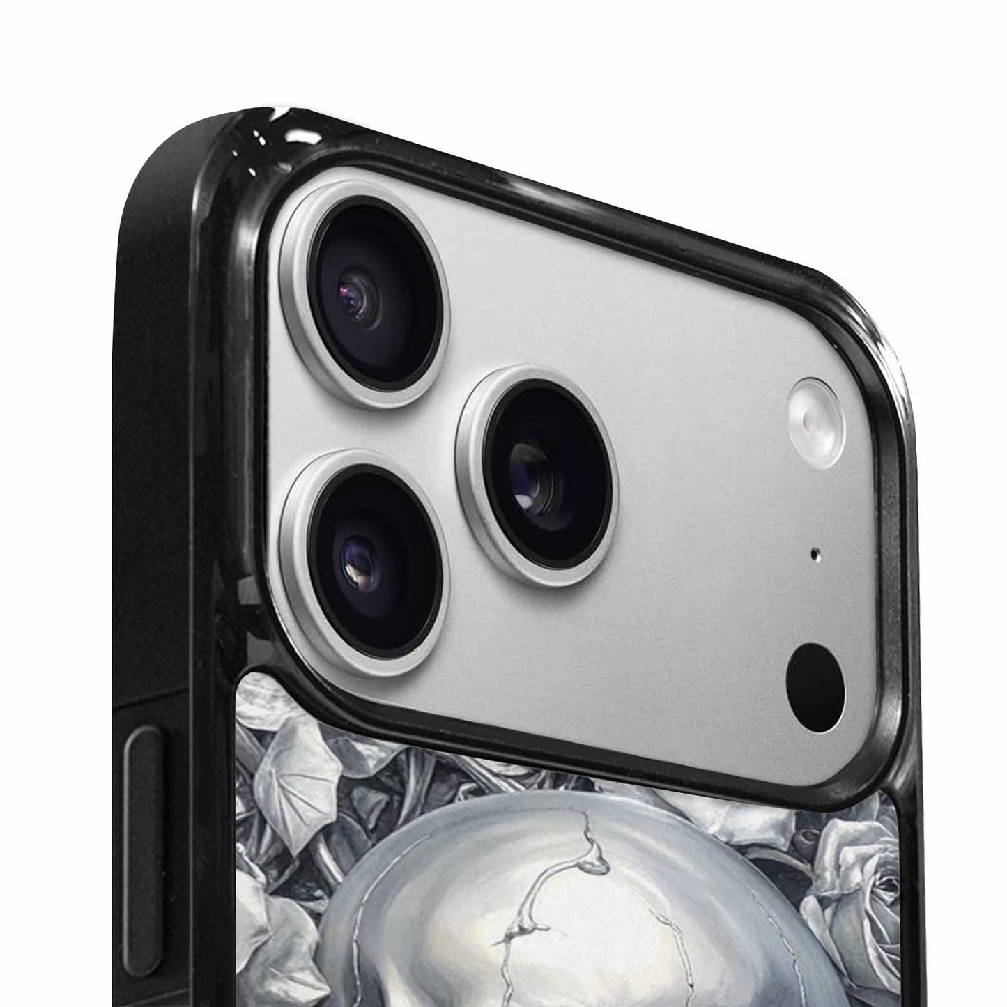 iPhone 17 Pro Case — Seamless Tileable Pattern Of Overlapping Gothic, Custom Art Phone Cover