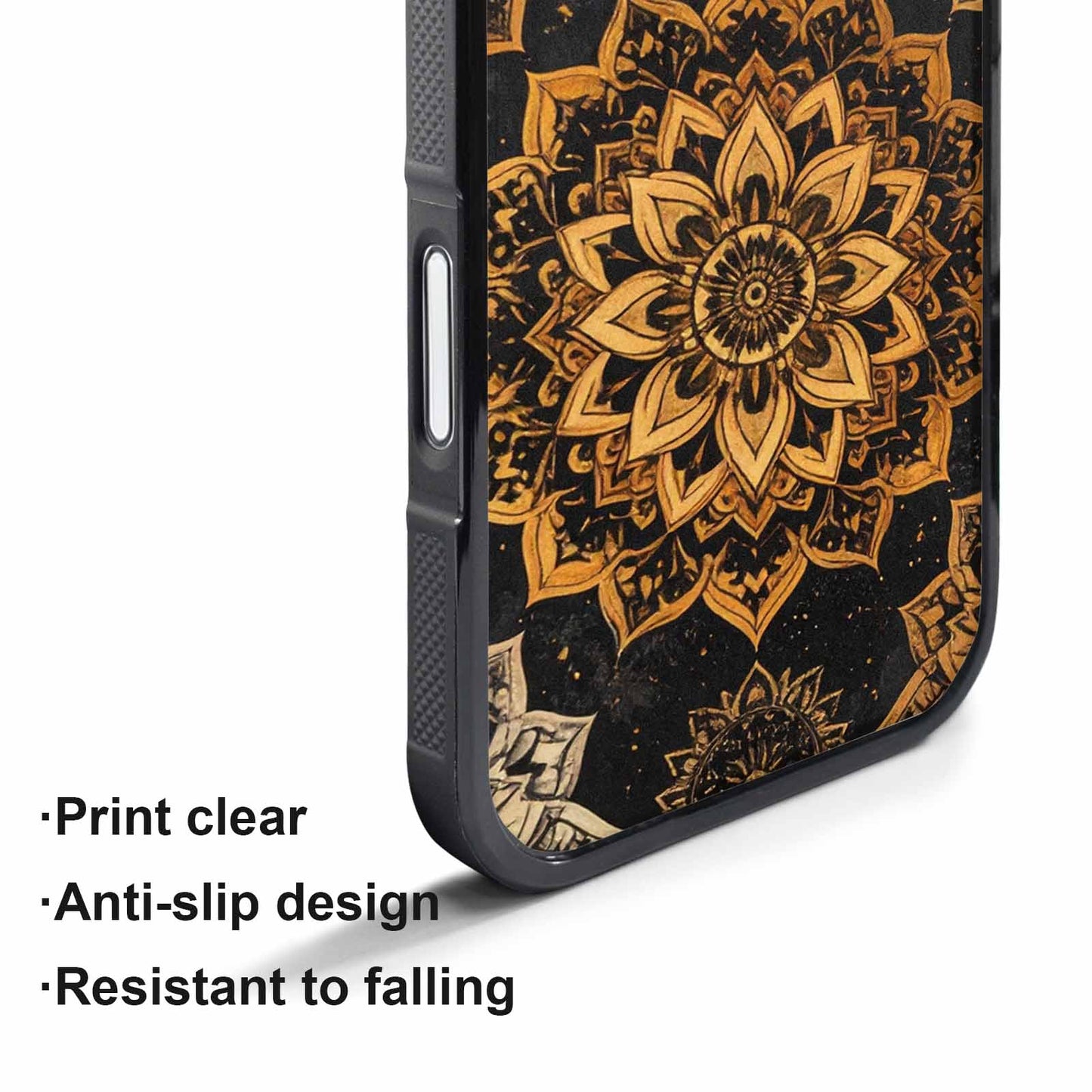 iPhone 17 Air Case — Small Mandala Pattern Randomly Varying Floral, Custom Phone Case