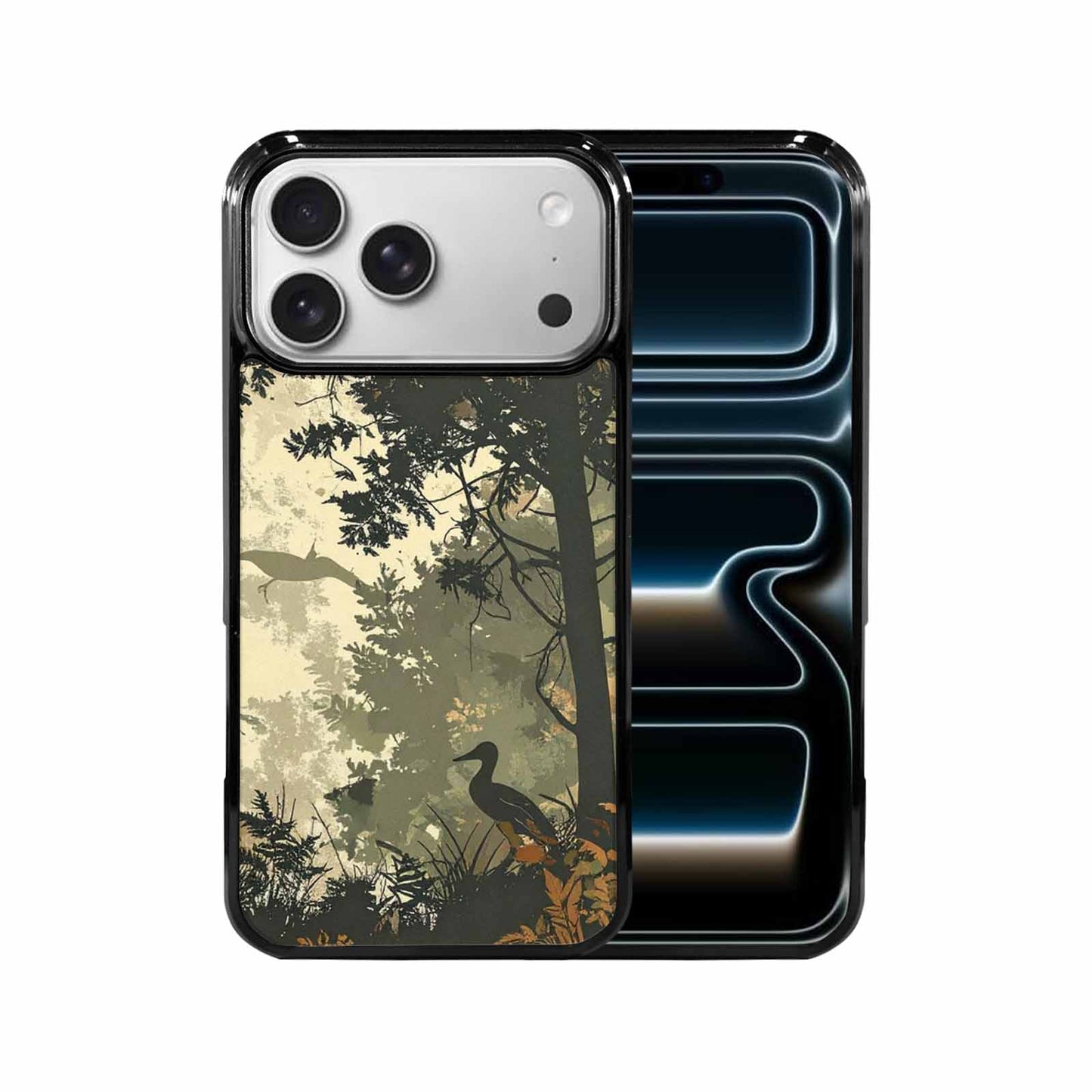 iPhone 17 Pro Max Case — Hunting Camouflage Pattern With Camo, Unique Phone Case Design