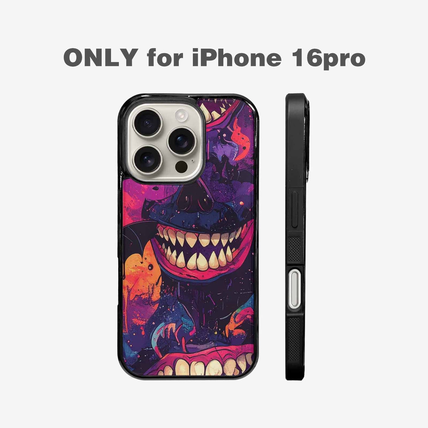 iPhone 16 Pro Case — Vampire Fangs Bats Vampire Fangs And, Unique Phone Case Design