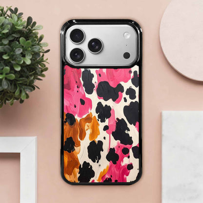 iPhone 17 Pro Max Case — Small Cow Animal Print Animal Print, Personalized Phone Case
