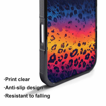 iPhone 17 Pro Max Case — Leopard Print Gradient Animal Print, Custom Printed Phone Case