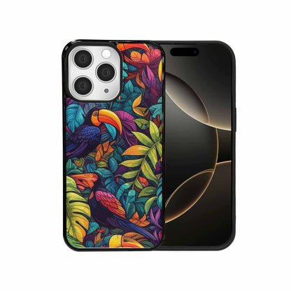 iPhone 15 Pro Max Case — Toucan Jungle Toucan Jungle Pattern Hundreds, Unique Phone Case Design