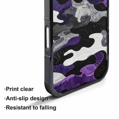 iPhone 17 Pro Max Case — Vivid Camo Asexual Camo, Custom Phone Case