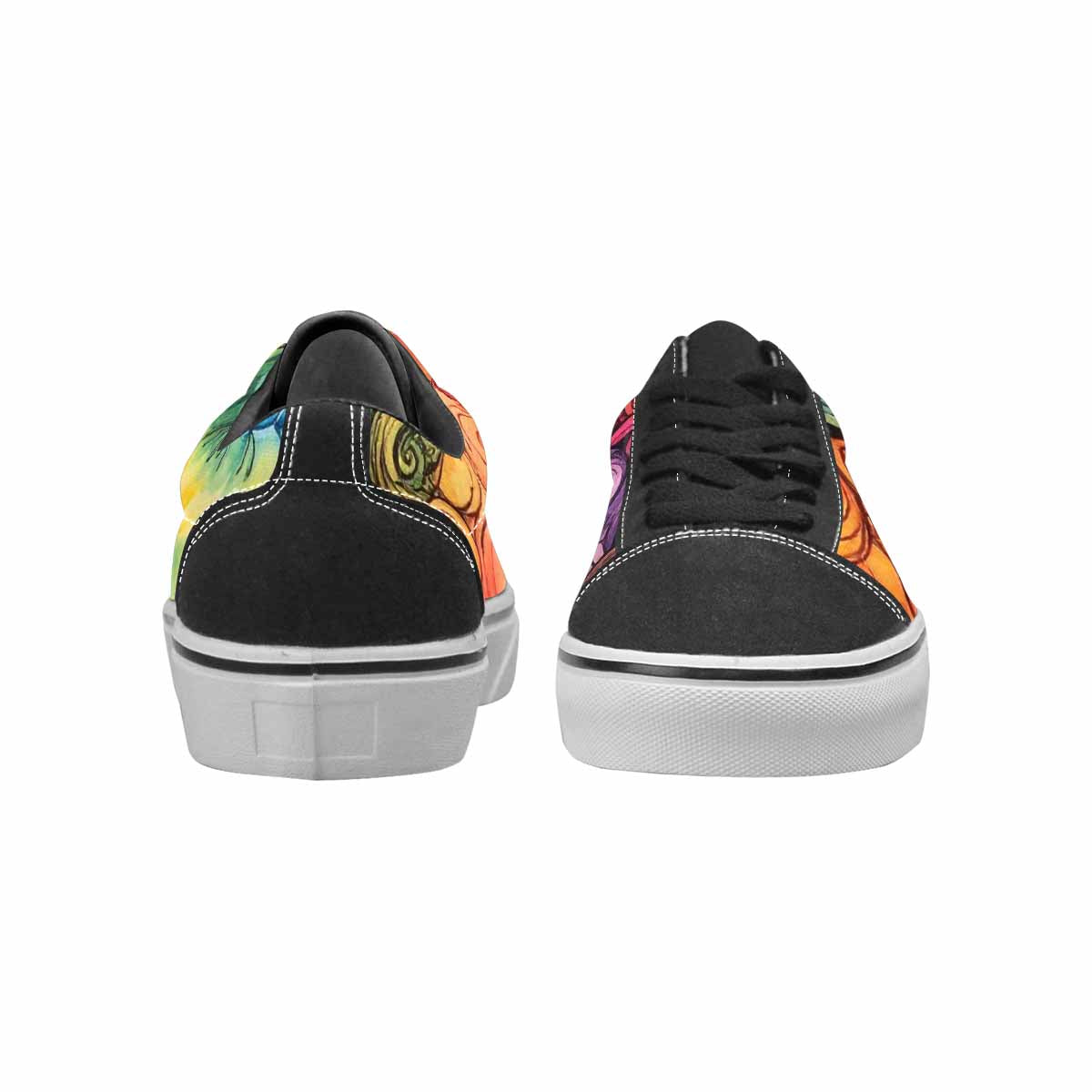 WOMEN'S Tie Lace-Up Canvas Vivid Sneakers