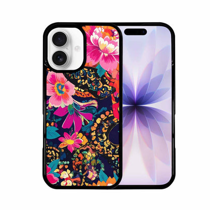iPhone 17 Case — Floral Snake Print Floral, Original Design Phone Case