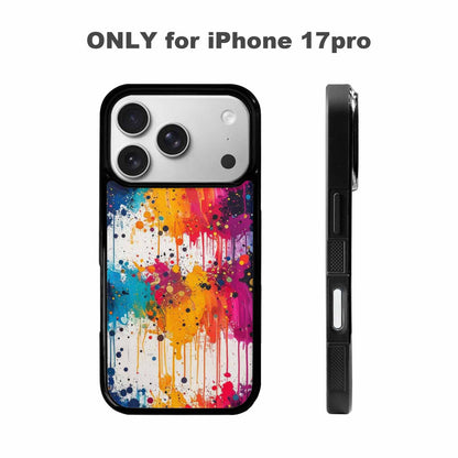 iPhone 17 Pro Case — Small Paint Splatter Pattern Randomly Original, Customized Protective Case