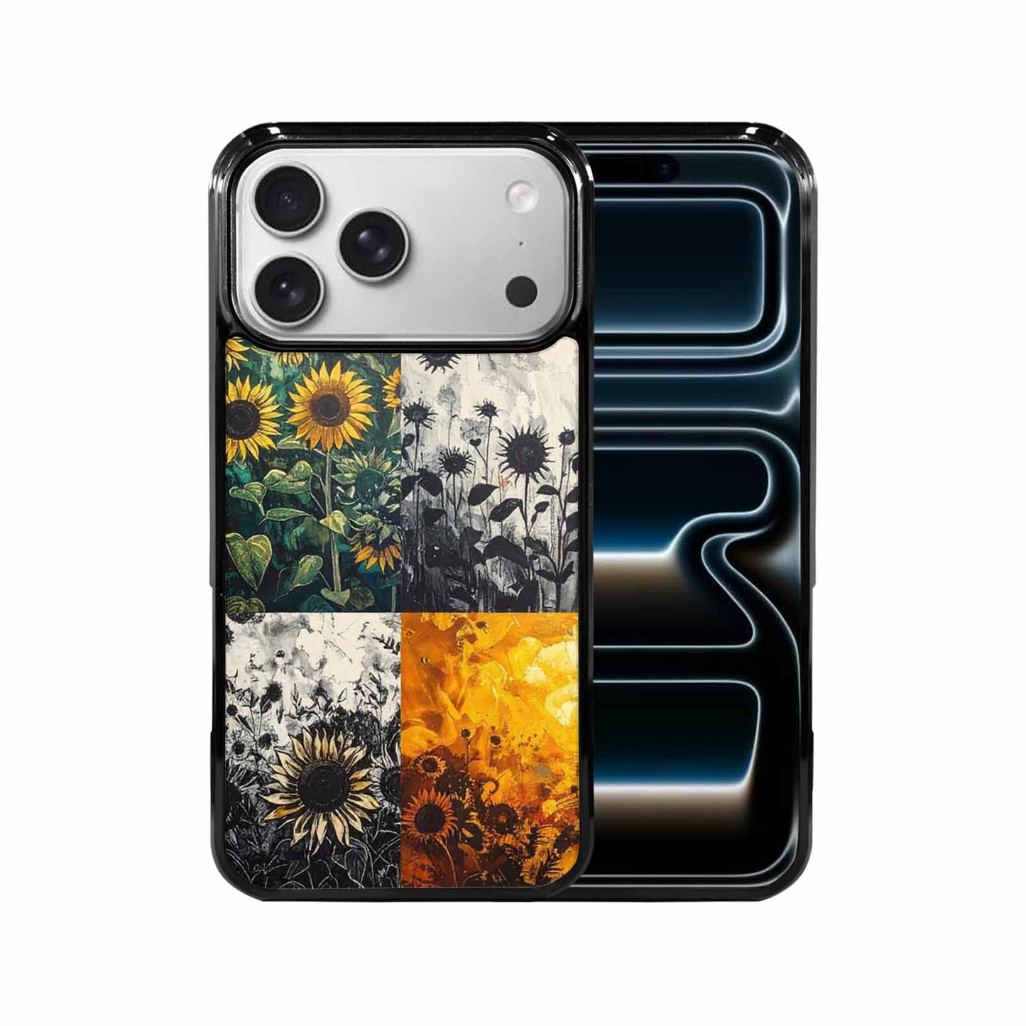 iPhone 17 Pro Max Case — Blend Melt Them Together Floral, Custom Printed Phone Case