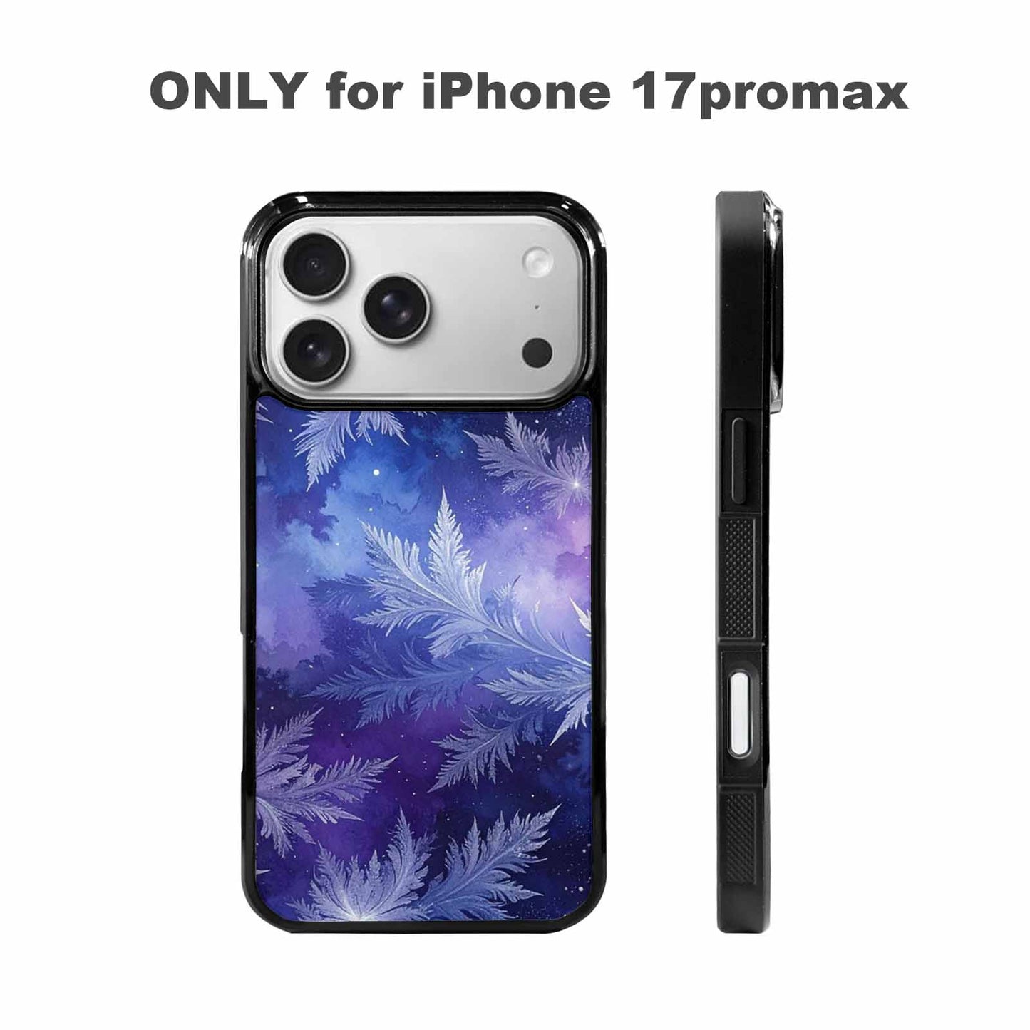 iPhone 17 Pro Max Case — Seamless Tileable Pattern Of Galaxy Space, Custom Printed Phone Case