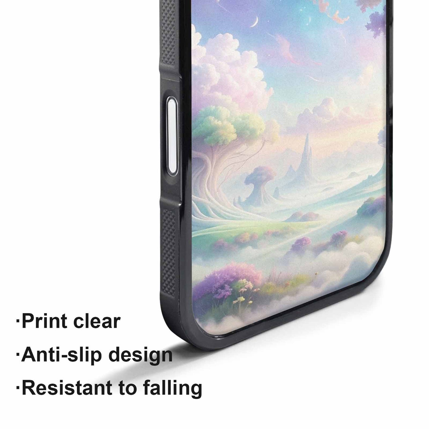 iPhone 17 Pro Max Case — Surrealist Dreamscape Original Art, Custom Designed Case Cover