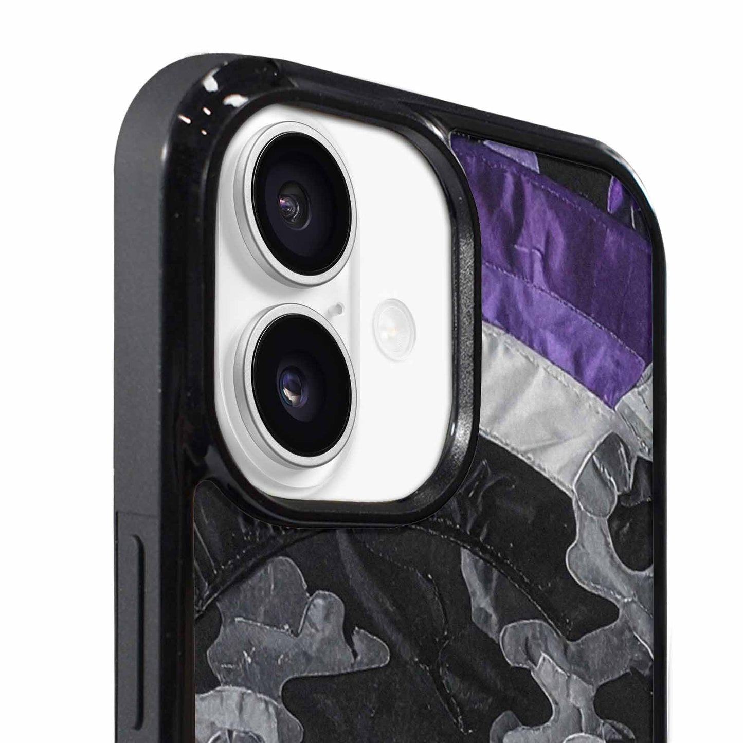 iPhone 17 Case — Vivid Camo Asexual Camo, Custom Printed Phone Case