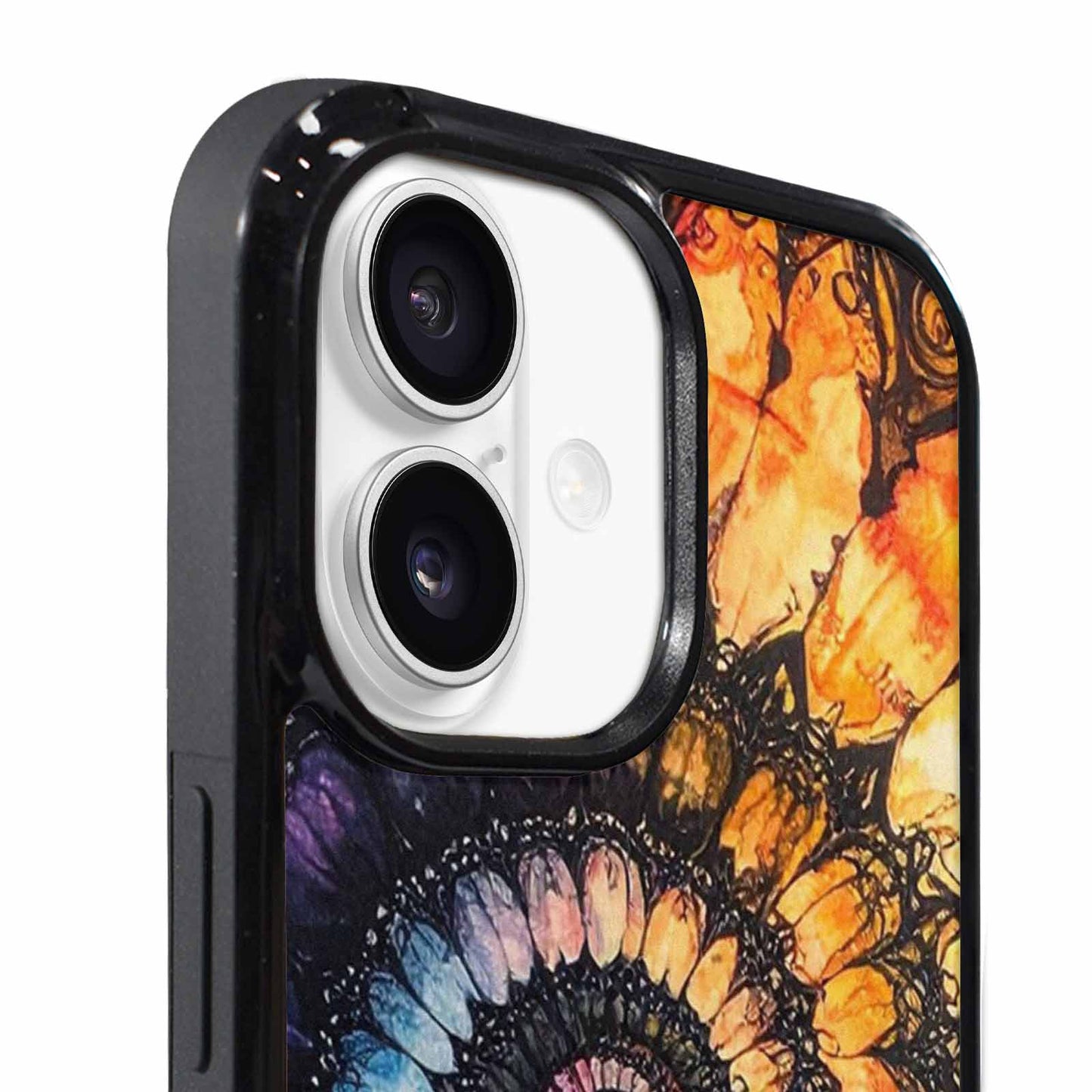 iPhone 17 Case — Tie Dye Swirls (black Tie Dye, Custom Print Case Cover