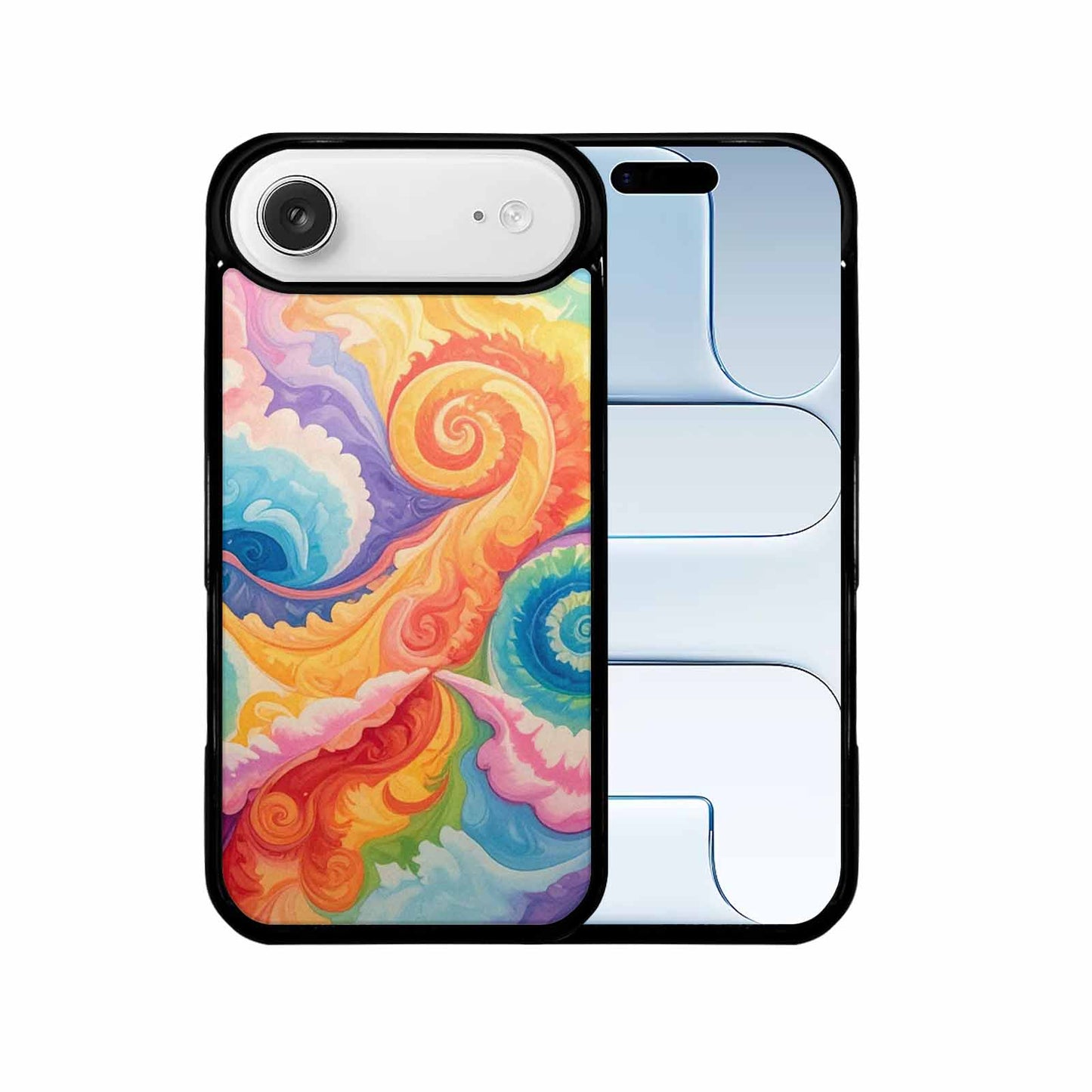 iPhone 17 Air Case — Tie Dye Swirls Tie Dye Tie, Original Design Phone Case