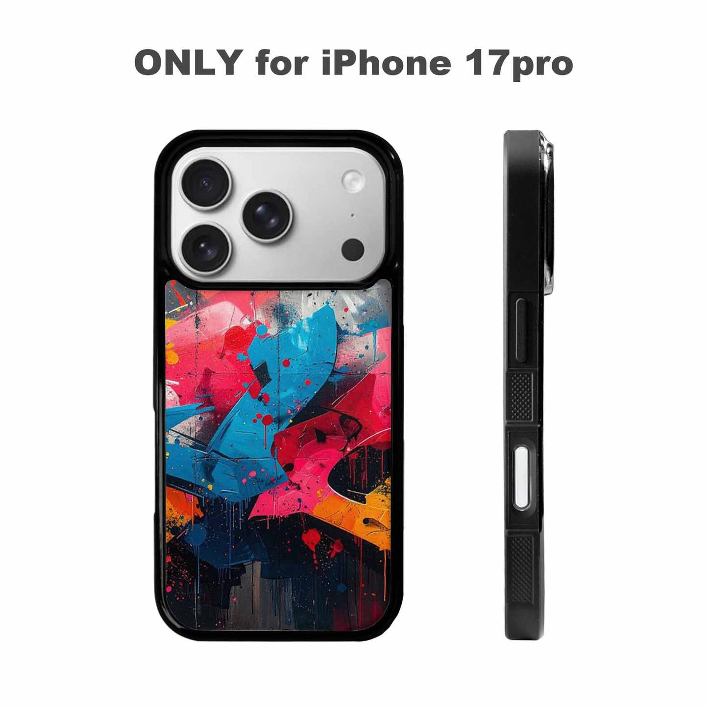iPhone 17 Pro Case — Seamless Repeating Pattern Of Overlapping Camo, Custom Phone Case
