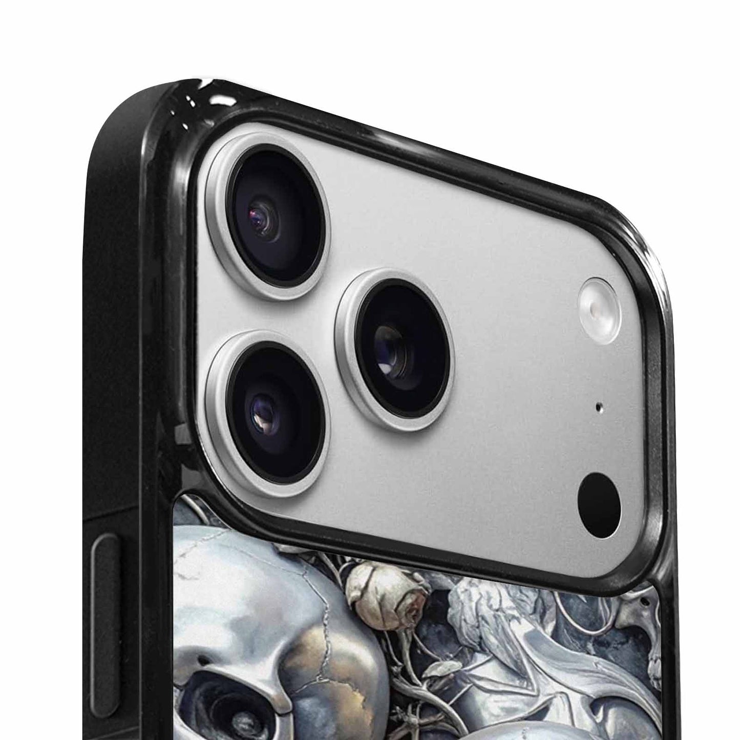 iPhone 17 Pro Case — Seamless Tileable Pattern Of Overlapping Gothic, Personalized Phone Case