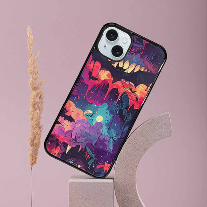 iPhone 15 Plus Case — Vampire Fangs Bats Vampire Fangs And, Personalized Phone Case