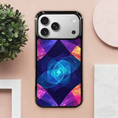 iPhone 17 Pro Max Case — Rose Galaxy Art Seamless Galaxy Space, Custom Printed Phone Case
