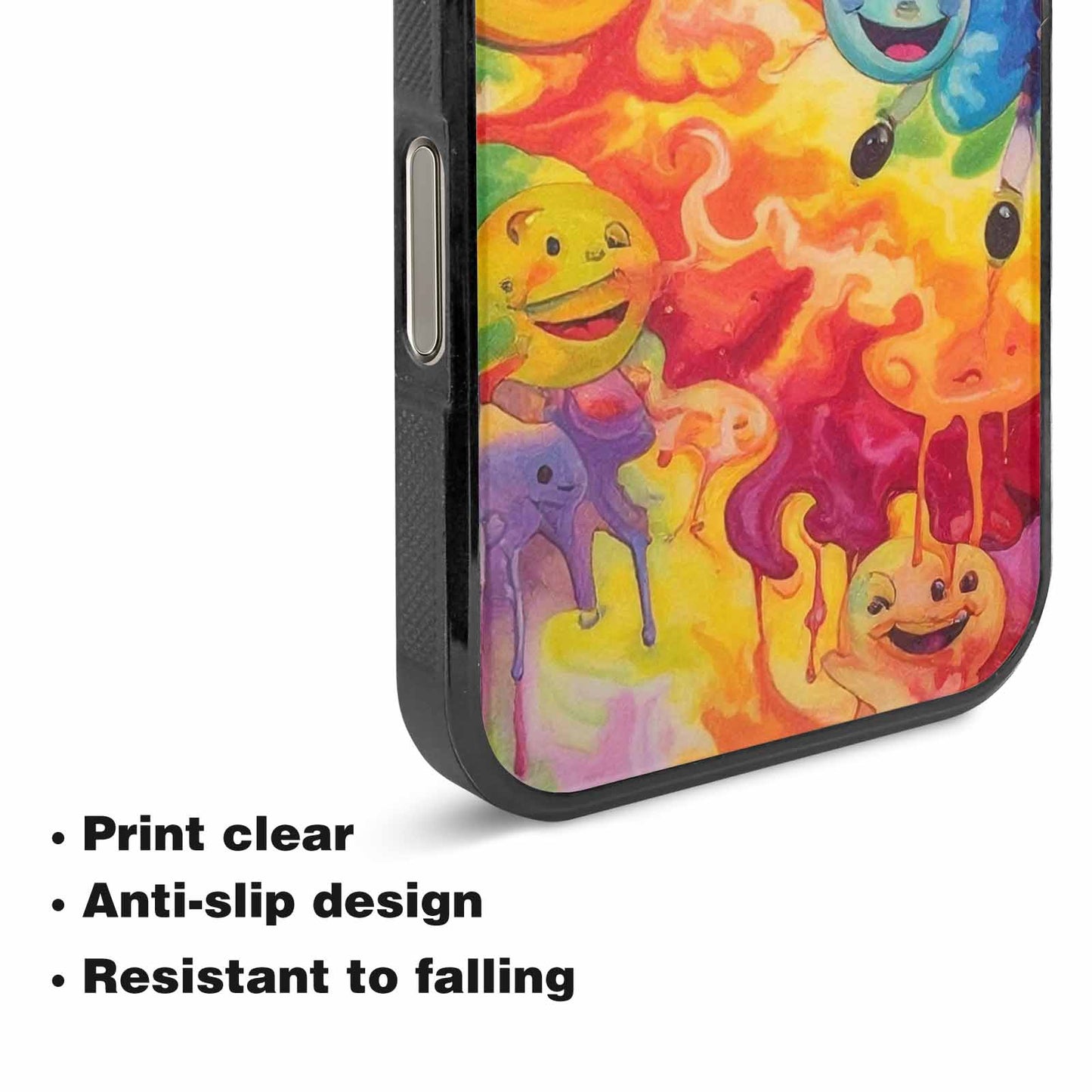 iPhone 16 Pro Max Case — Smiley Facessmiley Faces Tie D 4f3, Custom Phone Case