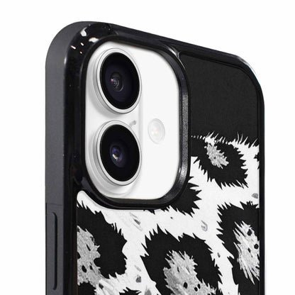 iPhone 17 Case — Leopard Print Black And Animal Print, Original Design Phone Case