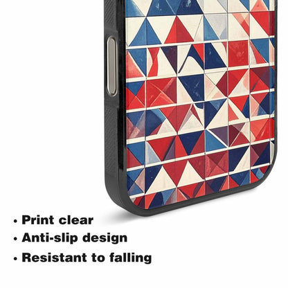 iPhone 16 Pro Max Case — Small American Flag Stars And Stripes, Personalized Phone Case